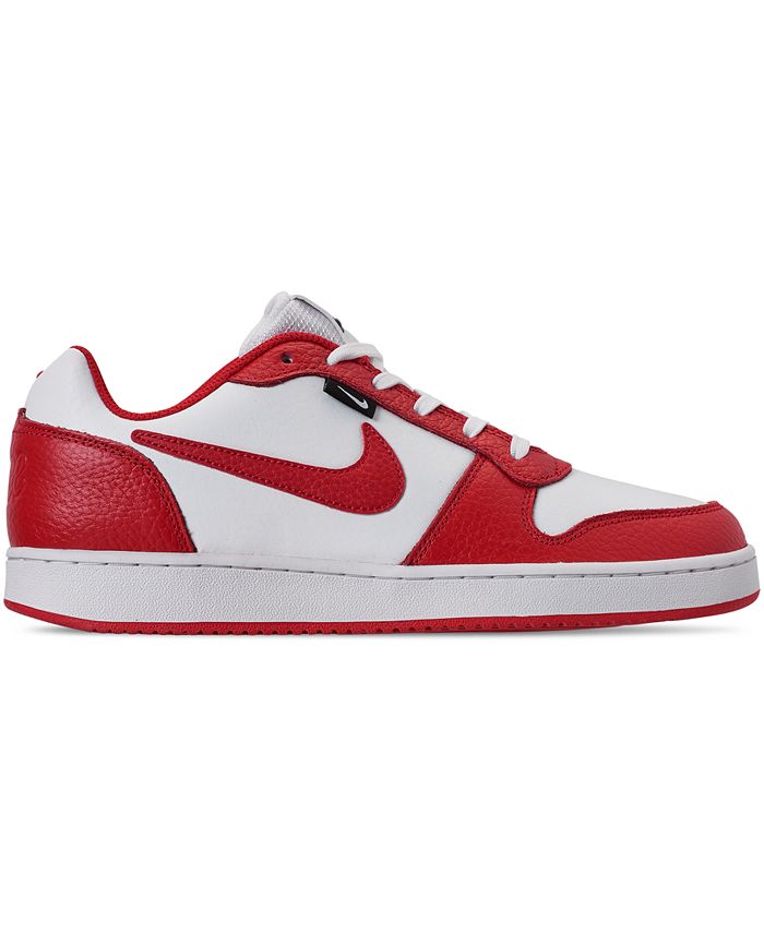 Nike Men's Ebernon Low Premium Casual Sneakers from Finish Line - Macy's