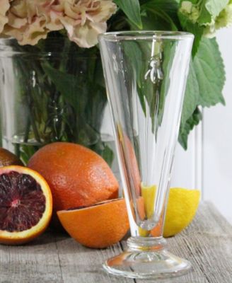 Glassware Napoleon Bee 6-ounce Flutes, Set of 6