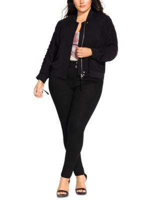 city chic bomber jacket