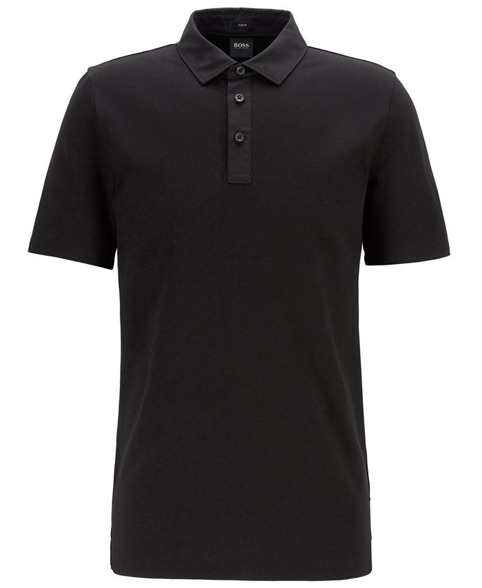Hugo Boss BOSS Men's Plummer Slim-Fit Polo Shirt - Macy's