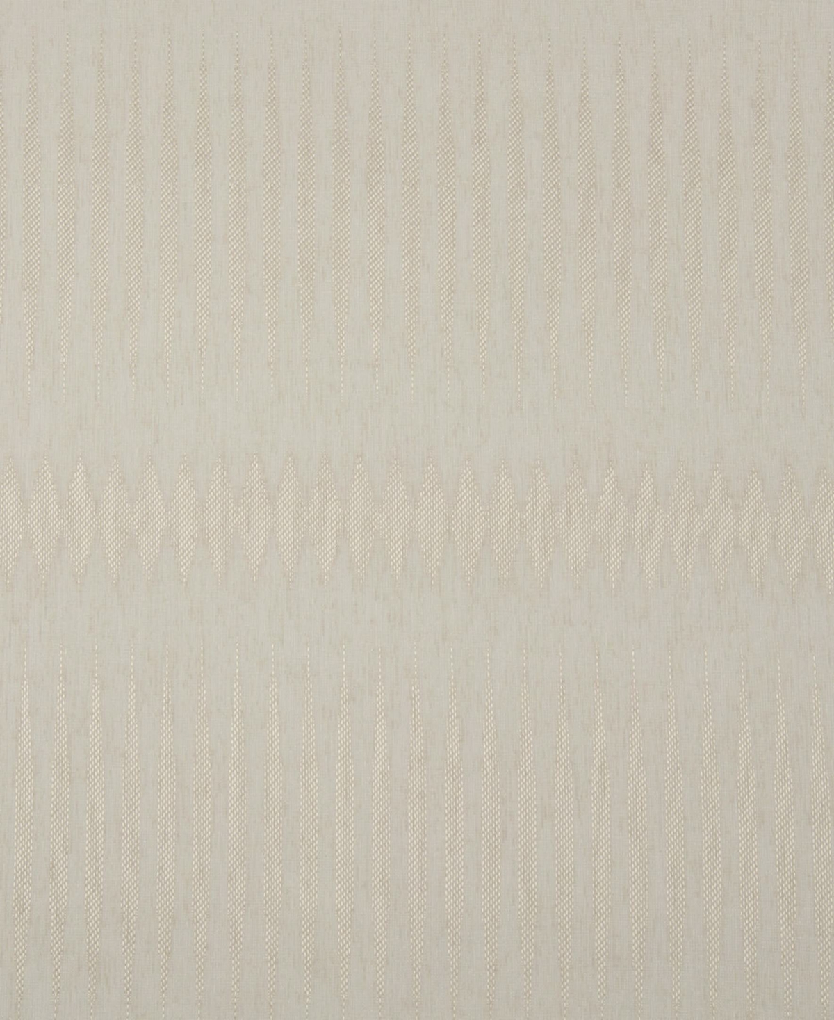 Half Price Drapes Polaris Geometric Patterned Faux Linen Sheer Curtain