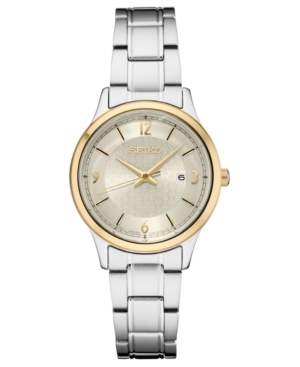 image of Seiko Women-s 50th Anniversary Stainless Steel Bracelet Watch 28.7mm - A Special Edition