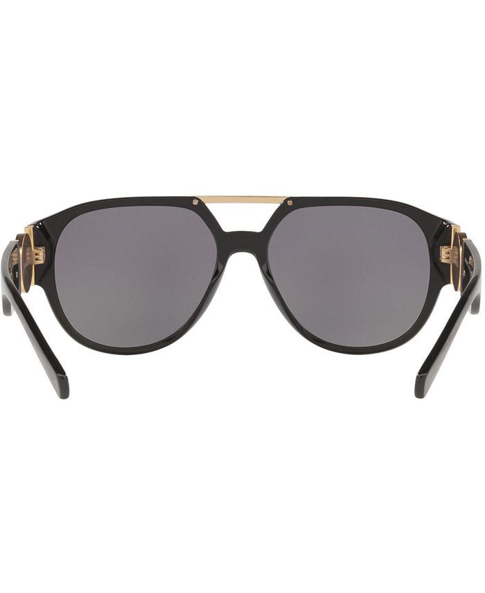 Versace Polarized Sunglasses, Created for Macy's, VE4371 58 Macy's
