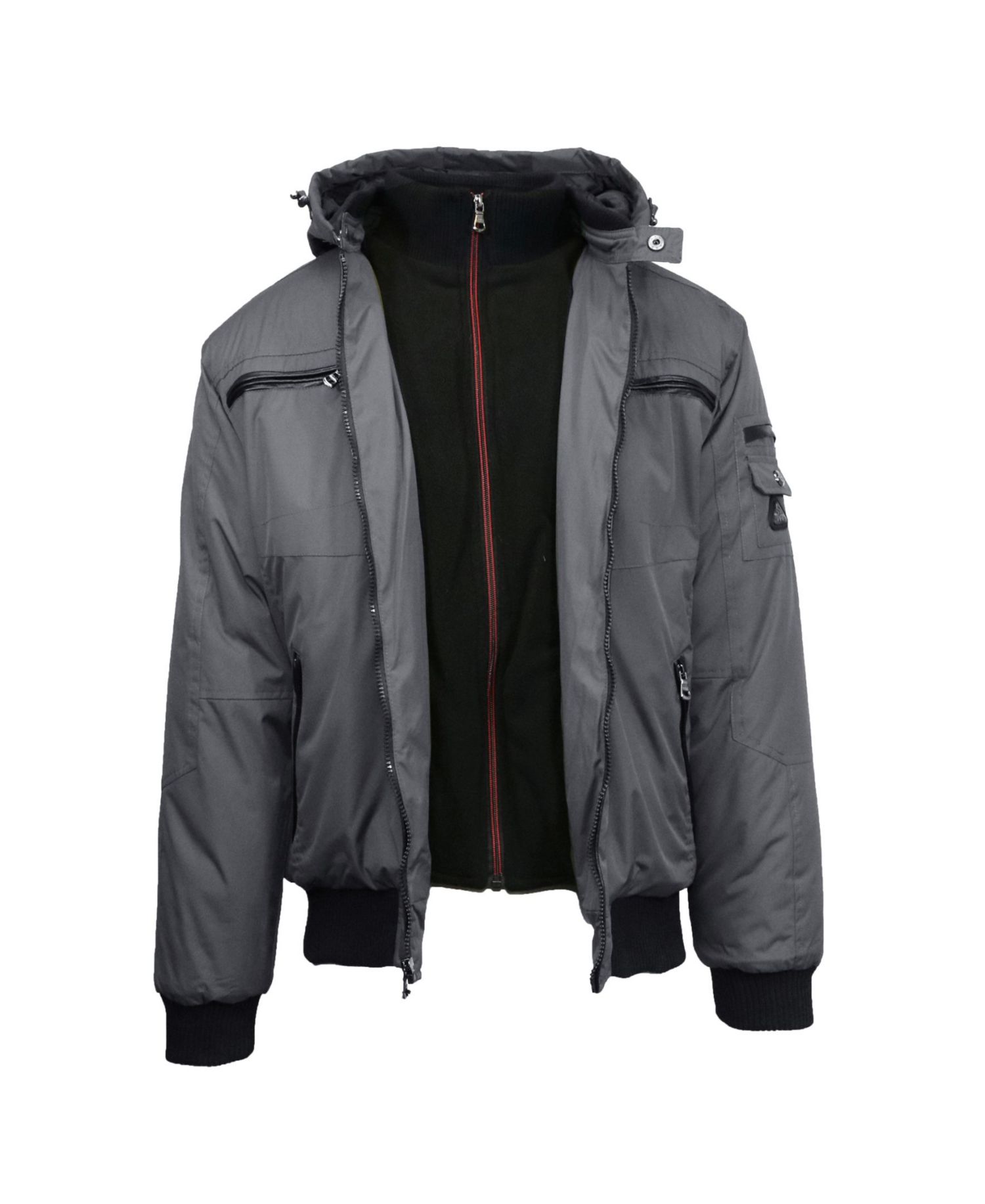 Spire By Galaxy Men's Heavyweight Moto Jacket