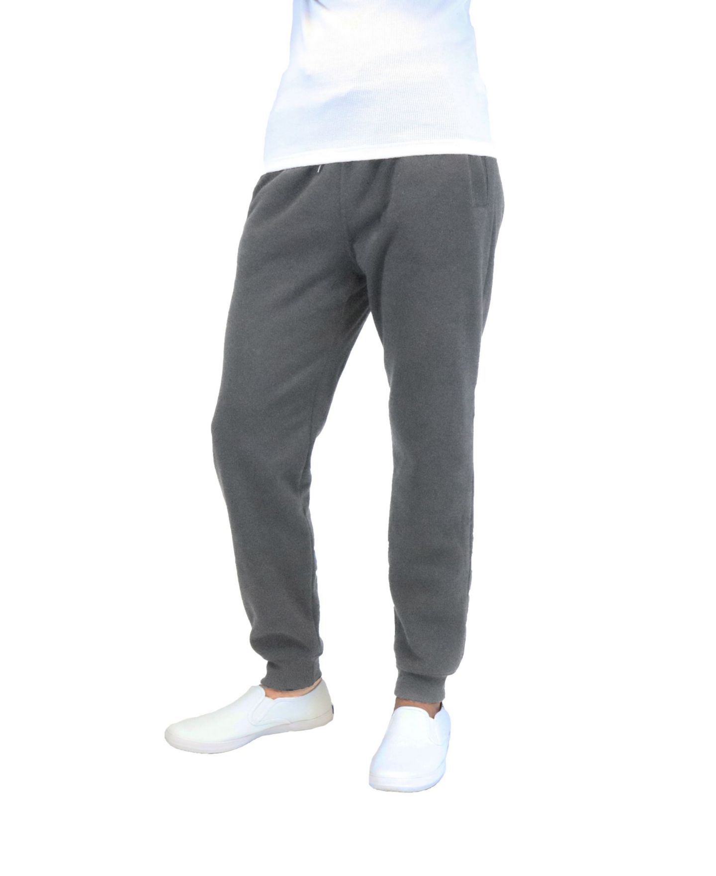 Мужские брюки Galaxy By Harvic Slim Fit Jogger, цвет: Чёрный — фото 8