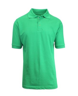 Men's Short Sleeve Pique Polo Shirts