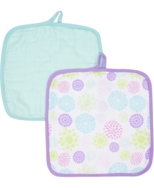 Miracle Baby Boys and Girls Muslin Washcloths - Pack of 2