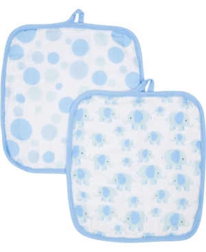 Miracle Baby Boys and Girls Muslin Washcloths - Pack of 2