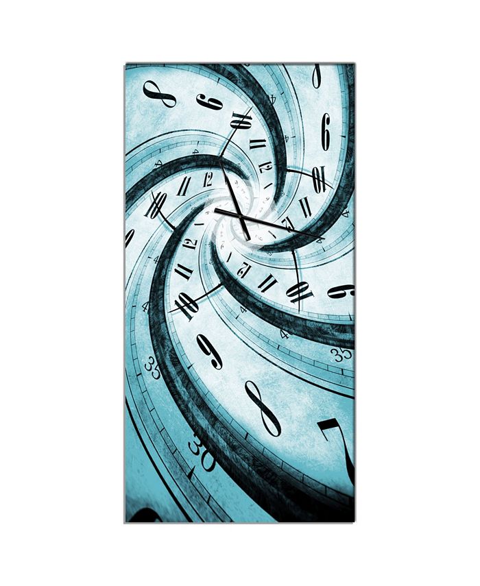 Design Art Designart Oversized Contemporary Metal Wall Clock & Reviews