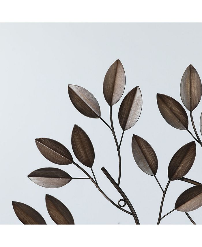 Luxen Home Metal Trees Wall Decor Macy's