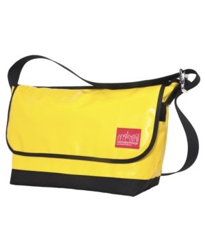 MANHATTAN PORTAGE LARGE VINYL VINTAGE VERSION 2 MESSENGER BAG