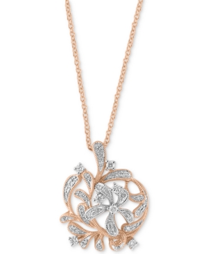 image of Effy Diamond Floral 18