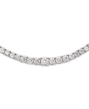 Macy's - Diamond Bolo Bracelet (2 ct. t.w.) in 14k White Gold