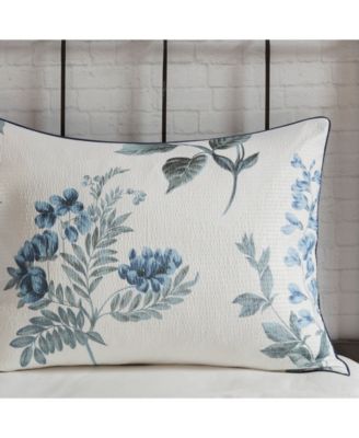 Zennia Seersucker 7-Pc. Comforter Set, Full/Queen