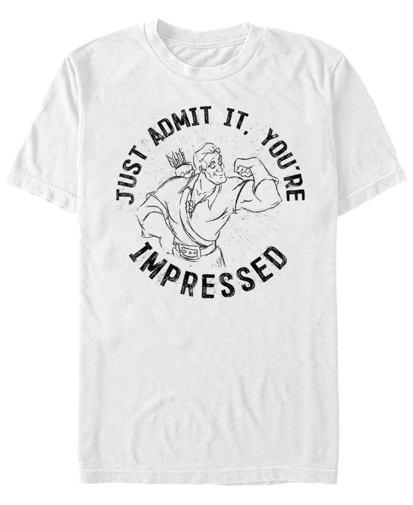 Мужская футболка Fifth Sun Disney You're Impressed by Gaston Short Sleeve, цвет: Белый — фото 1