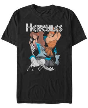 Disney Men's Hercules Group Shot Short Sleeve T-Shirt