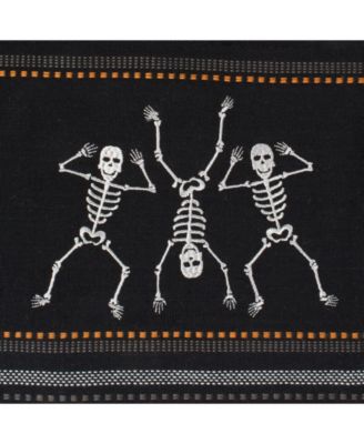 Assorted Skeleton Embellished Dishtowel Set