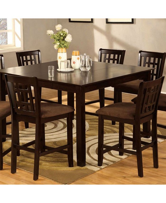 Benzara Wooden Counter Height Table Macy's