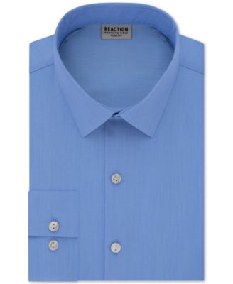 Kenneth Cole Reaction - Men's Slim-Fit All Day Flex Performance Stretch Solid Dress Shirt