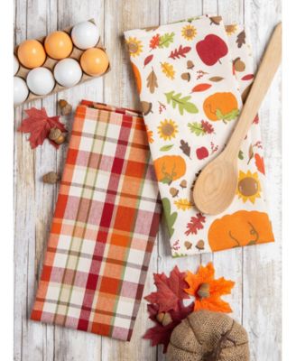 Assorted Fall in Love Dishtowel Set