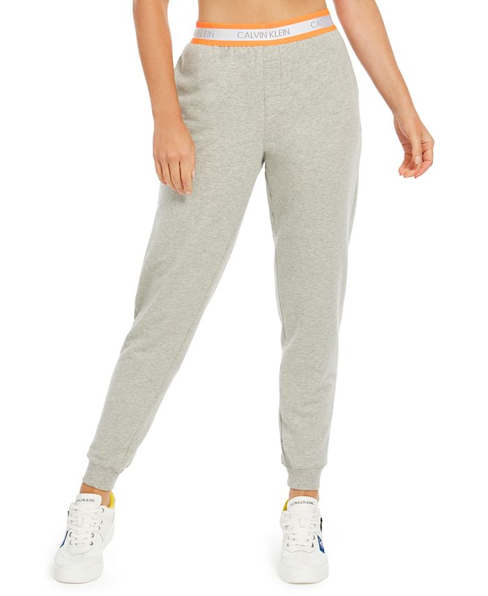 Calvin Klein Women's Neon Jogger Sleep Pants - Macy's