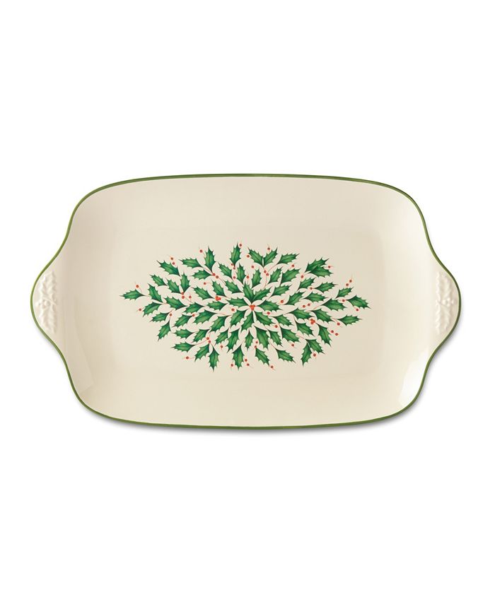 Lenox Holiday Large Serving Platter & Reviews Serveware Dining Macy's