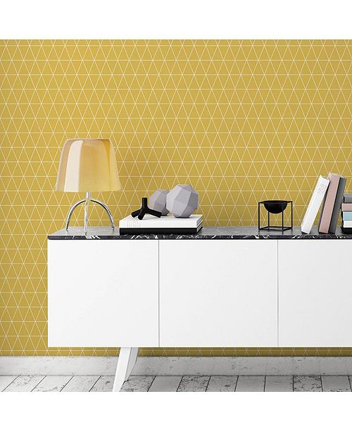 Graham Brown Graham Brown Triangolin Mustard Wallpaper Reviews