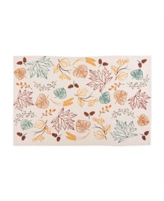 Autumn Leaves Printed Dishtowel Set