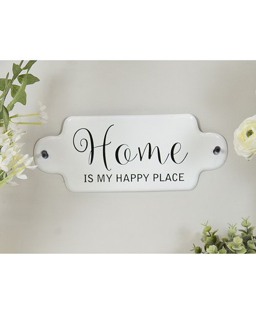 Vip Home Garden Vip Home International Metal Happy Place Sign Reviews Macy S