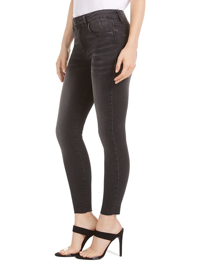 STS Blue Brie High-Rise Raw-Hem Skinny Jeans - Macy's