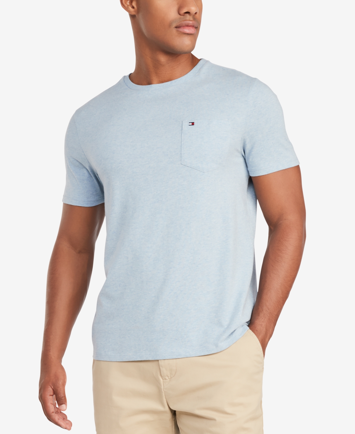 Shirt w Pocket T Details about   NWT Men's Tommy Hilfiger Short-Sleeve Nantucket Tee
