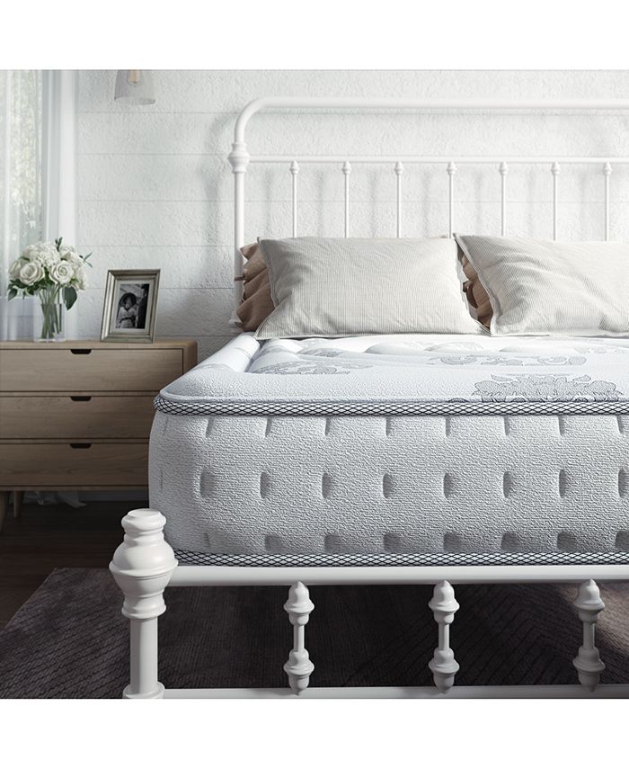 Sleep Trends Rubi 10.5" Wrapped Coil Hybrid Firm Pillow Top Mattress