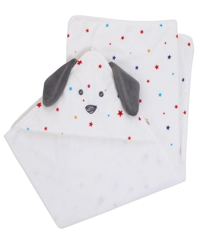 Macy's Doodle Dog Hooded Baby Blanket Macy's