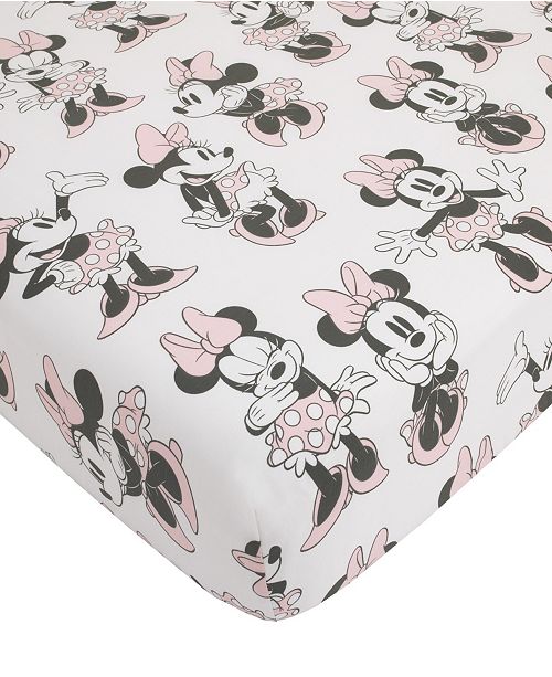 Disney Minnie Mouse Fitted Mini Crib Sheet Reviews Sheets