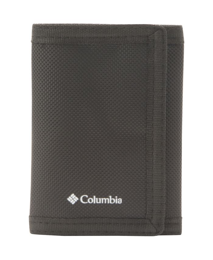 Columbia Men's RFID Fabric Sport Trifold Wallet with Velcro Closure & Reviews - All Accessories 