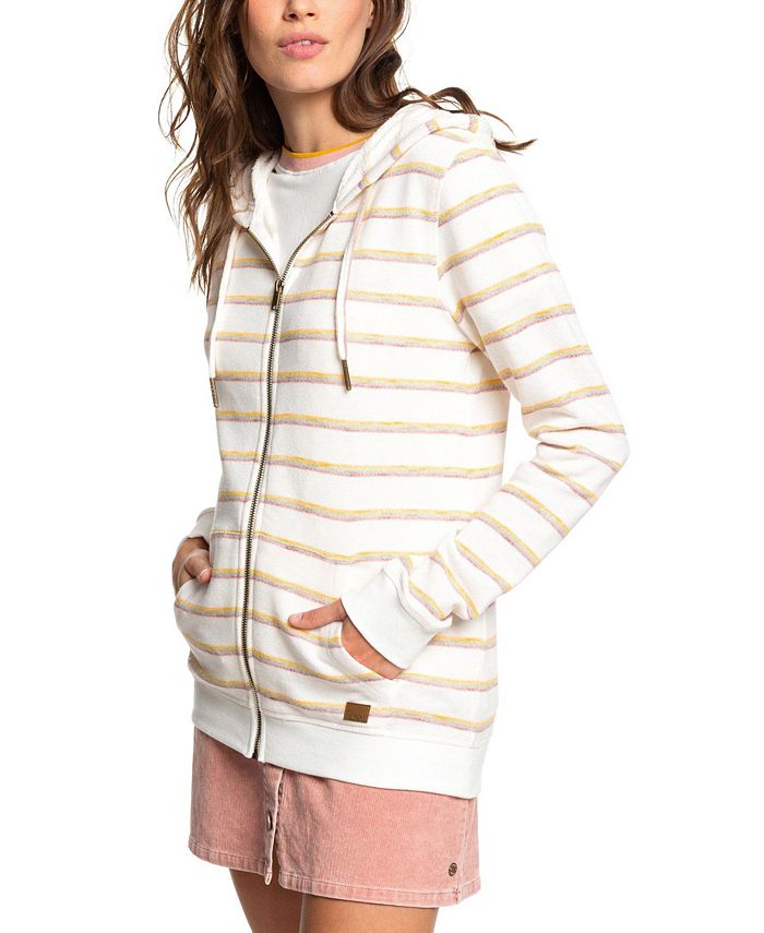 Roxy striped hoodie discount