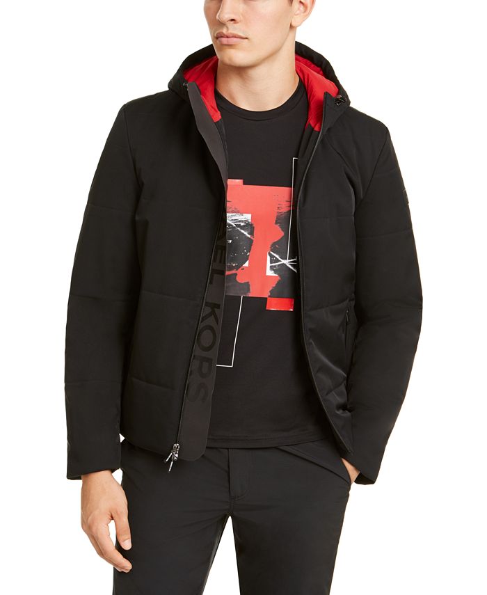Michael Kors Men's Kors X Tech Jacket & Reviews - Coats & - - Macy's