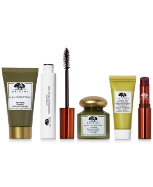 Choose a Free 6pc Skincare Giveaway Gift with any $55 Origins Purchase (Up to a $62 Value)
