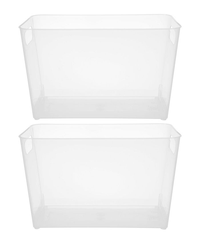 Kenney Storage Made Simple Clear Plastic Bathroom Organizer in the Bathroom  Accessories department at