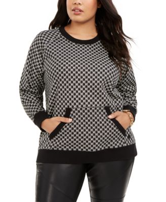 michael kors plus size tops macy's