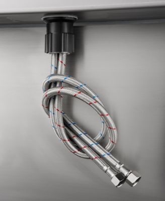 TRINITY Stainless Steel Utility Sink with Faucet