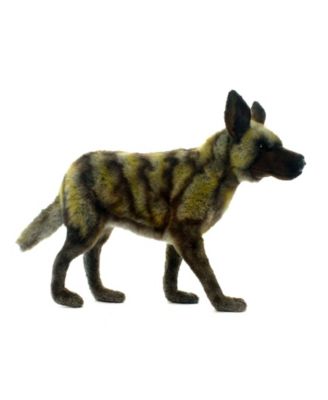 african wild dog plush