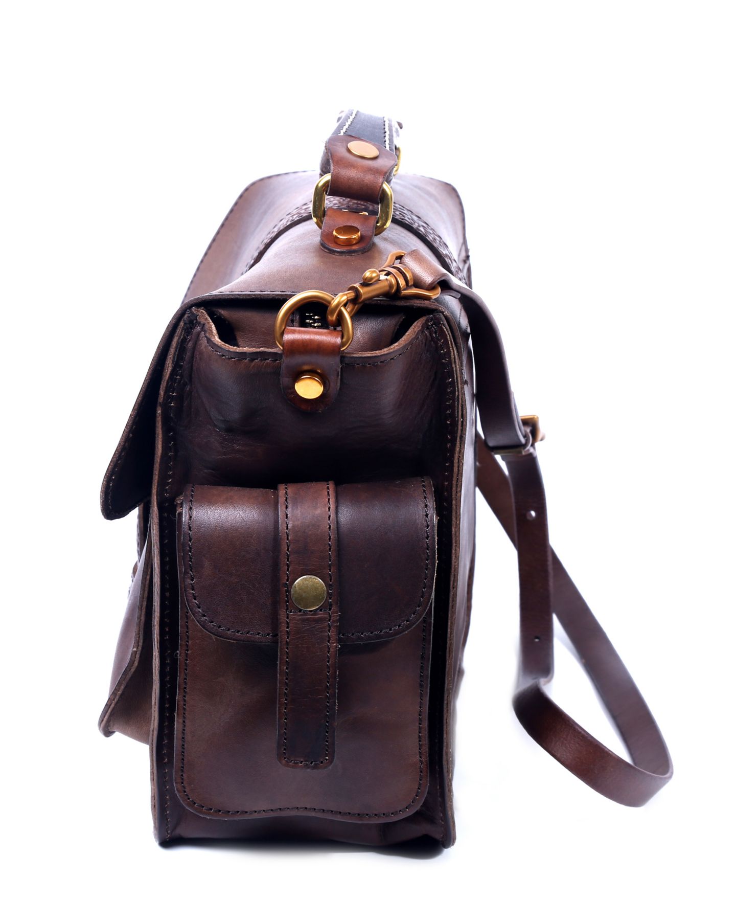 Женская сумка OLD TREND Genuine Leather Valley Breeze Crossbody, цвет: Серо-коричневый — фото 6