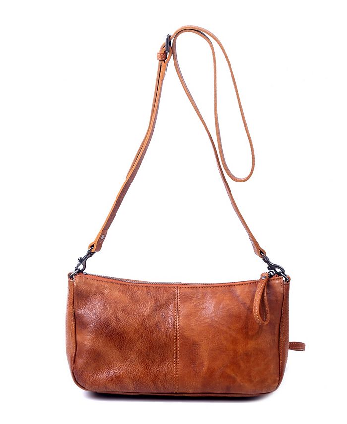OLD TREND Cooper Leather Crossbody Bag - Macy's