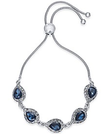 Crystal & Stone Slider Bracelet, Created for Macy's