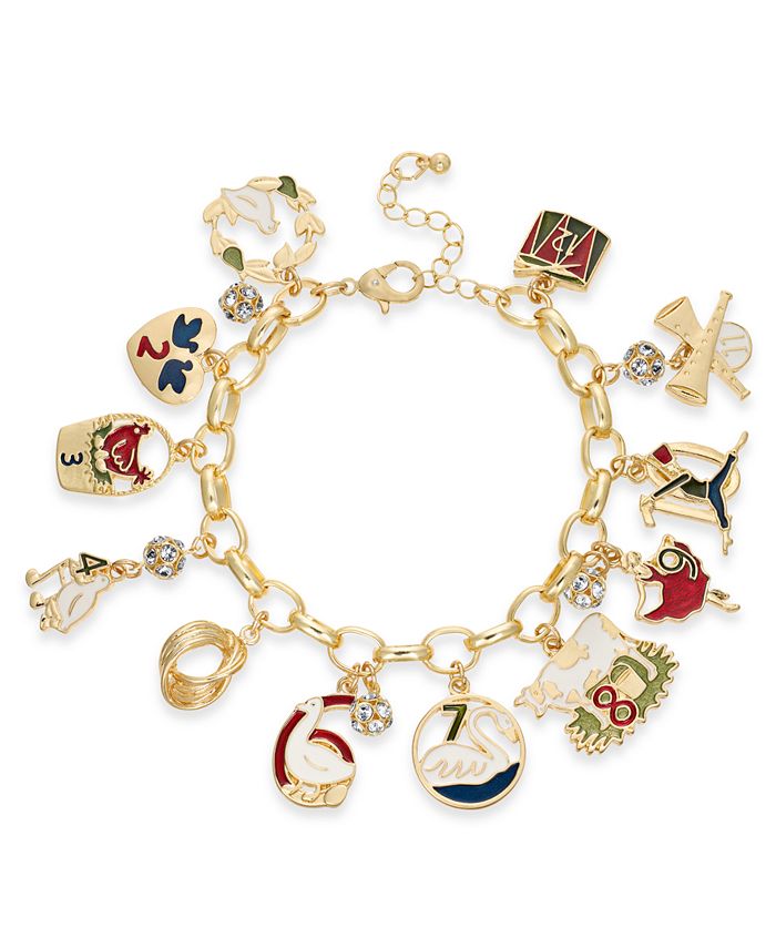 Macys deals charm bracelet