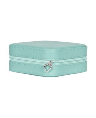 Mele Co Josette Travel Jewelry Case in Faux Leather - Mint 84$