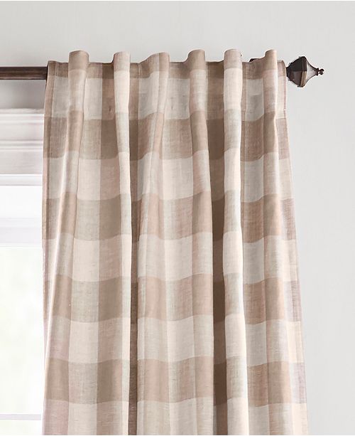 Elrene Grainger Buffalo Check 52 X 95 Blackout Window Curtain