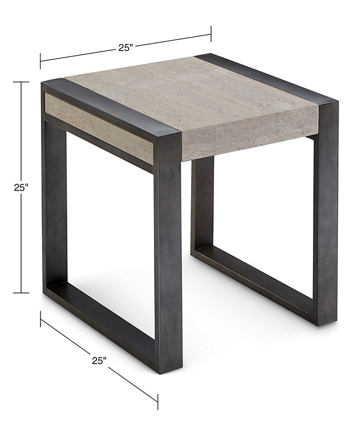 Bernhardt Ainsworth Square End Table, Created for Macy's - Macy's
