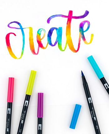 Pack of 10 Bright Palette Tombow Dual Brush Pens — Starry Night